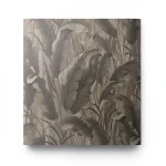 Leaf-patterned Wallpaper 10m x 1.06m Dark Beige, Model 78013