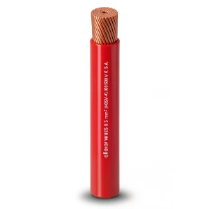 لفة سلك كهرباء نحاس شعر عزل PVC، مقاس 2.5 sq mm، 600/1000V، لون أحمر | شركة الفنار