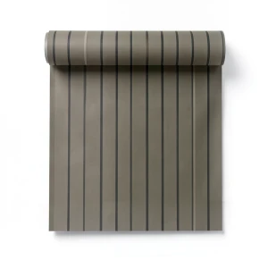 Italian Striped Wall Covering 10m x 0.73m, Dark Beige