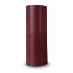 Plain Wall Covering 10m x 0.53m Dark Red Color