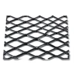 Hot Rolled (Black) Steel Expanded Metal Mesh Bahri 1.2 mm Thickness 1.22 M Width 6 Meter Length