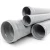 UPVC Plastic Pipe for Sewerage Systems Outside Diameter 110 mm Thickness 3.8 mm Grey Color - Image 1