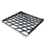 Hot Rolled Black Steel Expanded Metal Mesh 2.7 mm Thickness 1.22m Width 6m Length