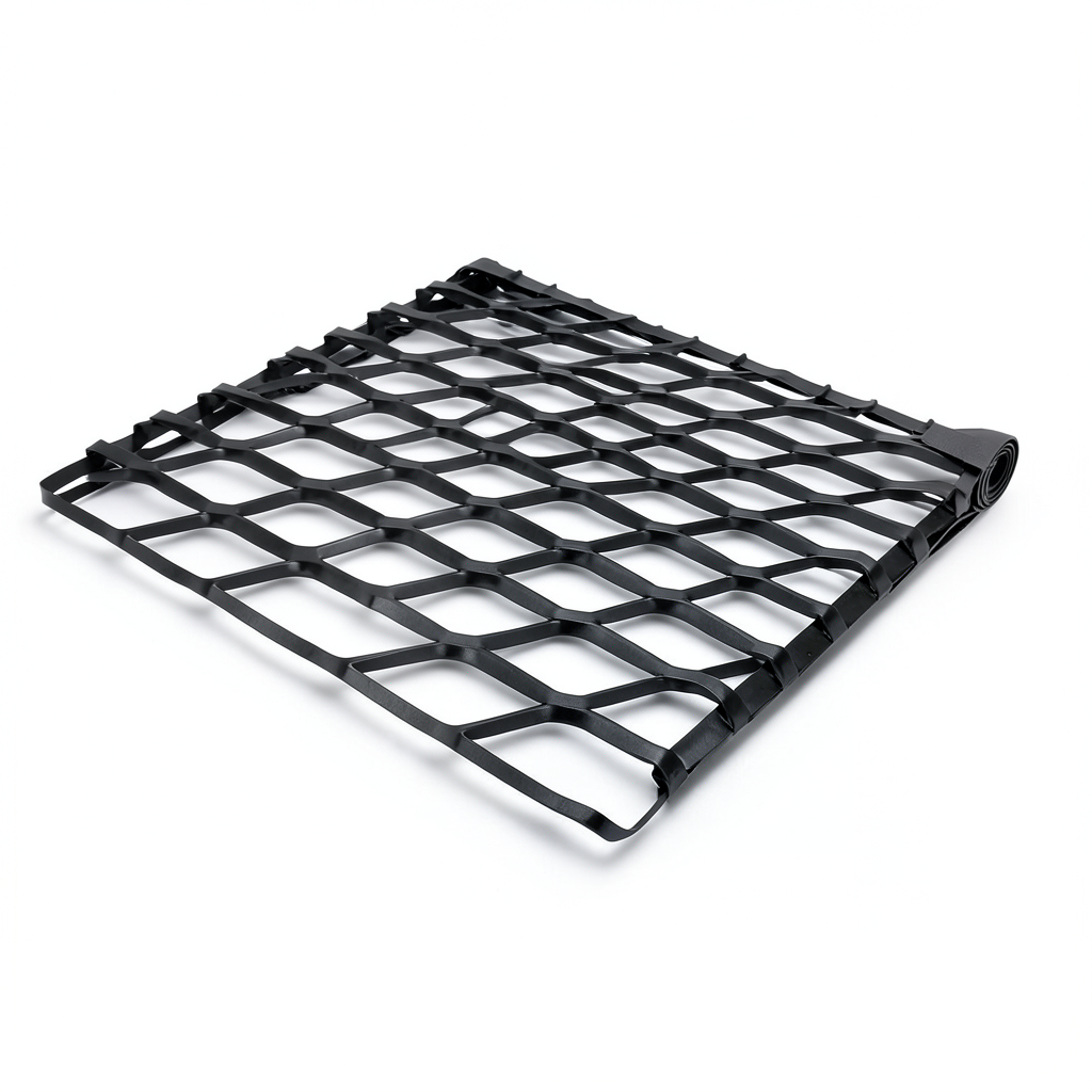 Hot Rolled Black Steel Expanded Metal Mesh 2.7 mm Thickness 1.22m Width 6m Length