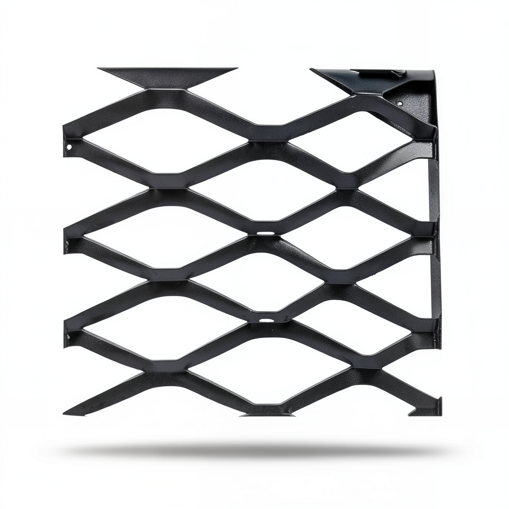 Hot Rolled Steel Expanded Metal Mesh Bahri 1.7 mm Thickness 1.22 m Width 7 m Length