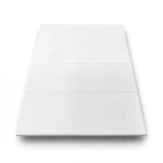 أرضيات بورسلان 80×80×0.9 سم، لون أبيض، موديل Onyx