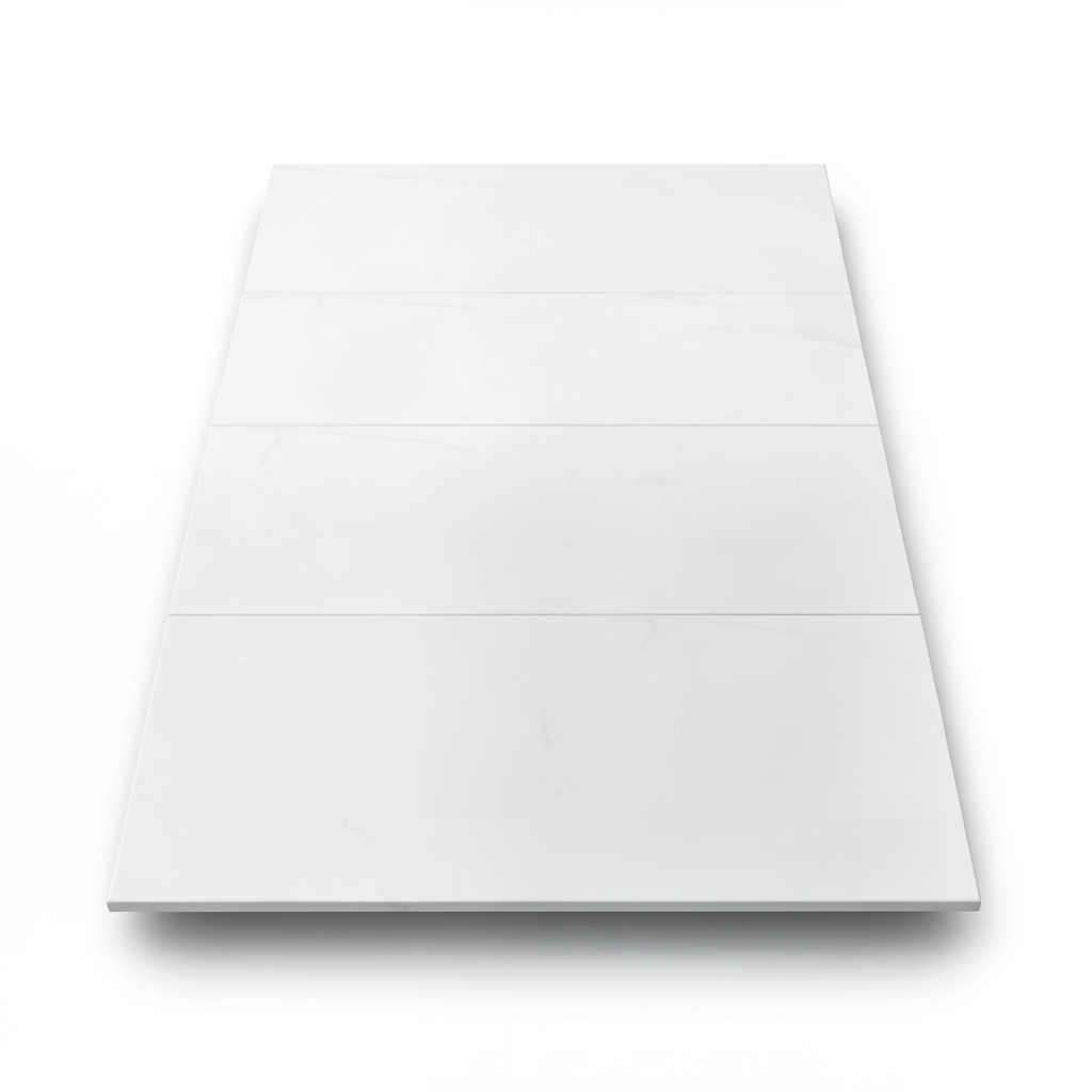 Porcelain Floors 80x80x0.9 cm, White Color, Onyx Model
