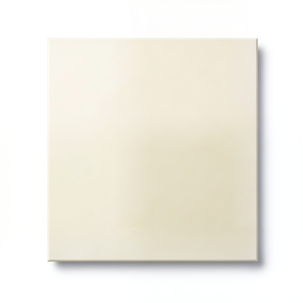 بلاط أرضيات بورسلن 80×80×0.9 سم، لون عاجي، موديل مونو