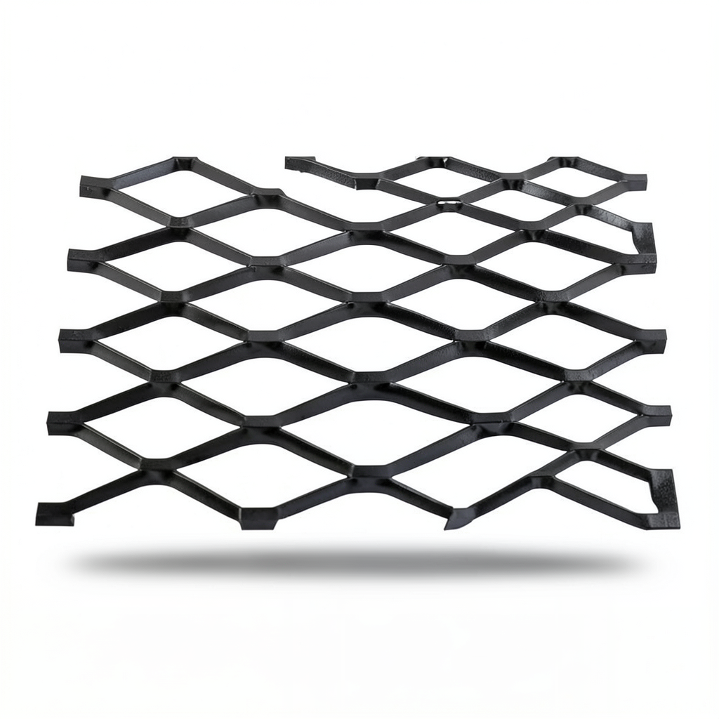 Hot Rolled Steel Expanded Metal Mesh Bahri 2.3 mm Thickness 1.22 M Width 7 M Length