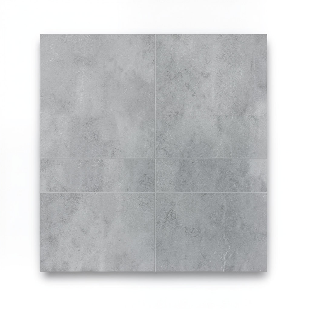 Porcelain Floor Tiles 120x60 cm, Grey Color, Cementi Model