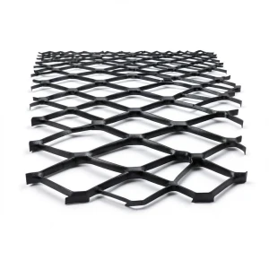 Hot Rolled Black Steel Expanded Metal Mesh Bahri Thickness 5.8 mm Width 1.22 meter Length 1 meter