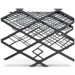 Hot Rolled Black Steel Expanded Metal Mesh Thickness 1.5 mm Width 2.44 M Length 7 m