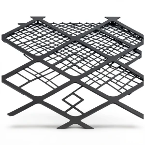 Hot Rolled Black Steel Expanded Metal Mesh Thickness 1.5 mm Width 2.44 M Length 7 m