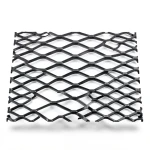 Hot Rolled Black Steel Expanded Metal Mesh Bahri Thickness 4.8 mm Width 1.22 M Length 2 M