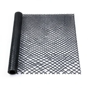 Hot Rolled Black Steel Expanded Metal Mesh Thickness 1.7 mm Width 2.44 M Length 4 M