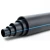 مواسير HDPE ضغط 16 بار PE 100 قطر خارجي 630 مم SDR 11 أسود مع خطوط زرقاء - Image 1