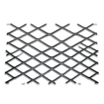 Hot Rolled Black Steel Expanded Metal Mesh Thickness 1.7 mm Width 2.44 m Length 5 m