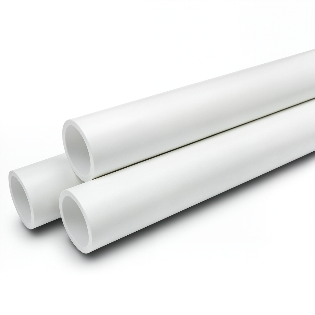 مواسير UPVC ضغط 6 بار قطر خارجي 400 مم سمك 11.7 مم لون أبيض