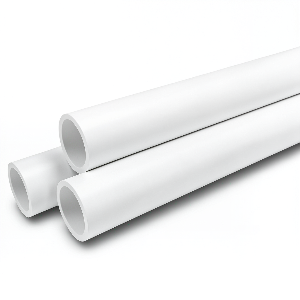 UPVC Pipes Nominal Pressure 4 Bar Outside Diameter 75 mm Thickness 1.8 mm White