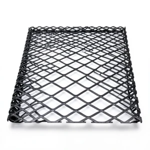 Hot Rolled Black Steel Expanded Metal Mesh Thickness 1.7 mm Width 2.44 m Length 7 m