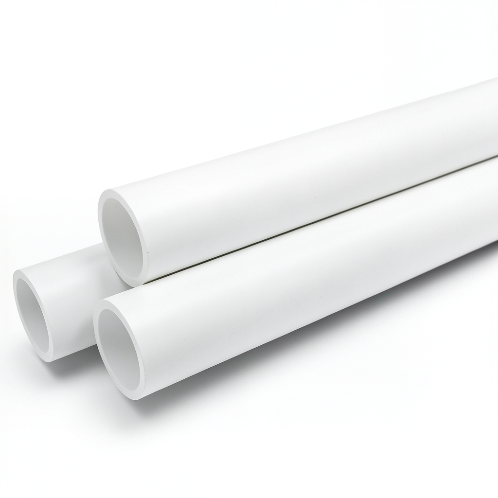 UPVC Pipes Nominal Pressure 4 Bar Outer Diameter 160 mm Thickness 3.2 mm White