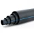 HDPE Polyethylene Plastic Pipe 10 Bar PE 100, 355 mm SDR 17 Black with Blue Stripes - Image 1