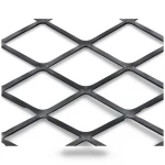Bait Al Tatawor Hot Rolled Black Expanded Metal Mesh Tejari 2mm Thickness 2.44m x 4m