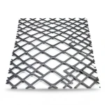 Hot Rolled Black Steel Expanded Metal Mesh Thickness 1.8 mm Width 2.44 M Length 1 meter