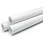 مواسير UPVC ضغط 4 بار قطر خارجي 250 مم سمك 4.9 مم لون أبيض