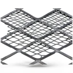 Hot Rolled Black Steel Expanded Metal Mesh Thickness 1.8 mm Width 2.44 M Length 1 meter