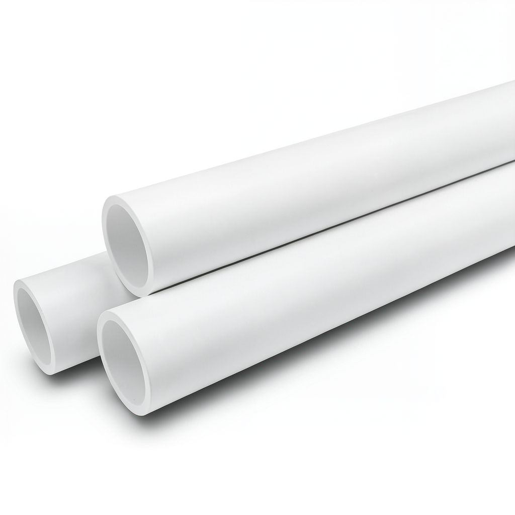 UPVC Pipes 6 Bar Pressure 400 mm Outer Diameter 11.7 mm Thickness White