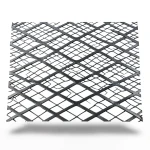 Hot Rolled (Black) Steel Expanded Metal Mesh Thickness 1.8 mm Width 2.44 M Length 2 M