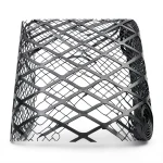 Hot Rolled Black Steel Expanded Metal Mesh Thickness 1.8 mm Width 2.44 m Length 3 m