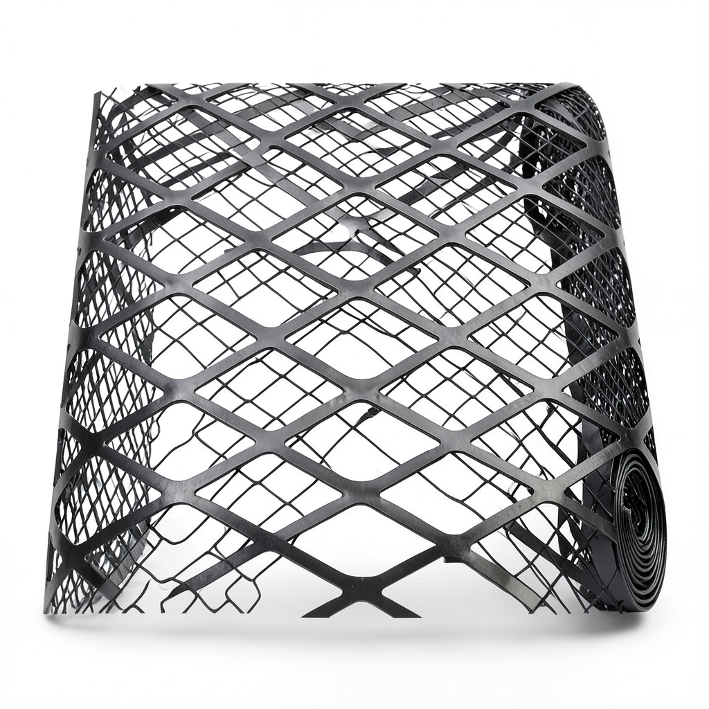 Hot Rolled Black Steel Expanded Metal Mesh Thickness 1.8 mm Width 2.44 m Length 3 m