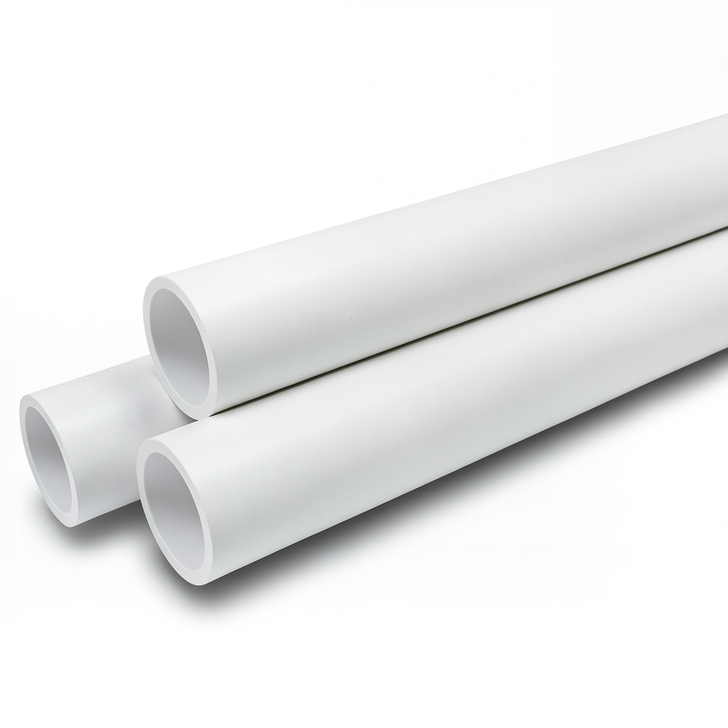 UPVC Pipes Nominal Pressure 4 Bar Outside Diameter 110 mm Thickness 2.2 mm White