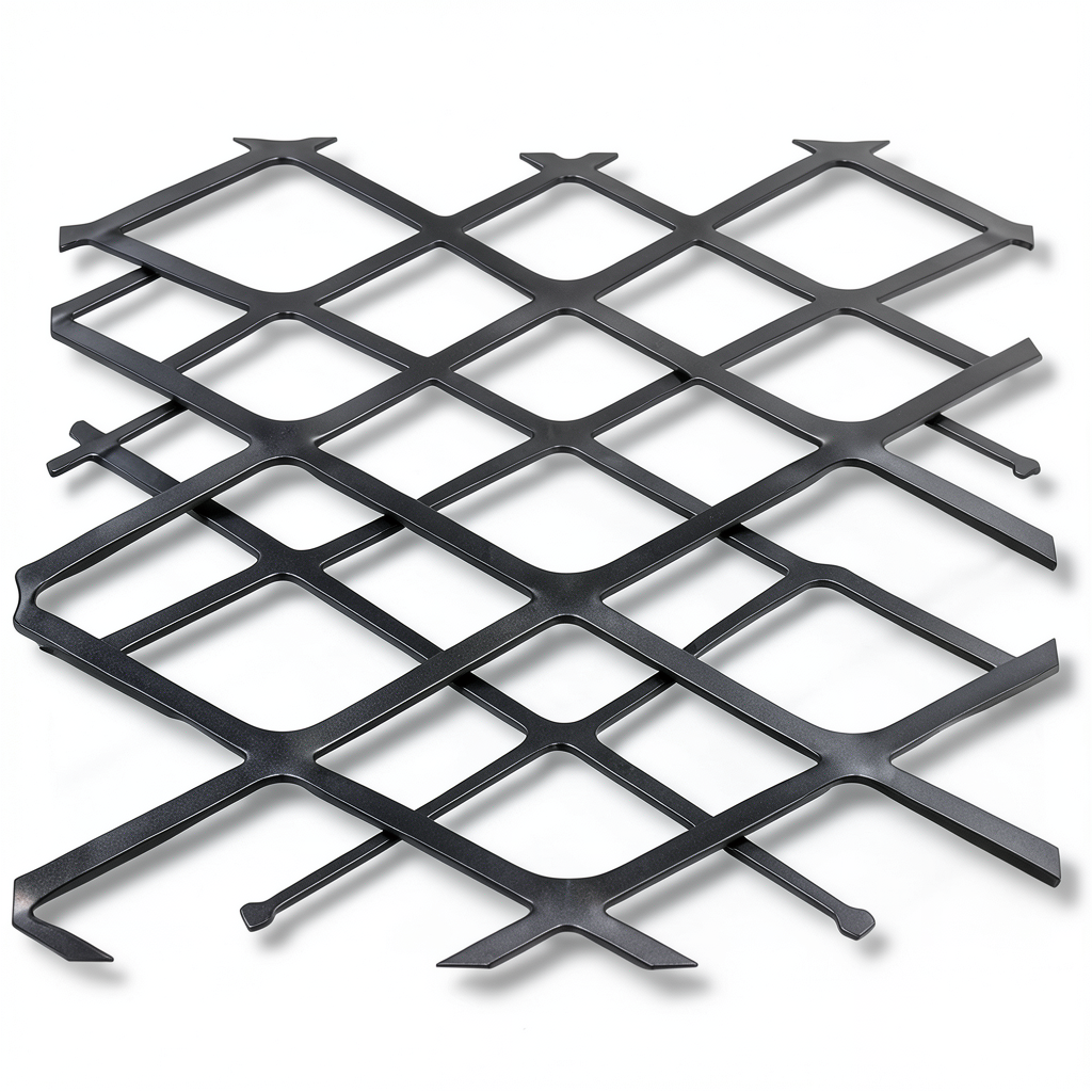 Hot Rolled Black Steel Expanded Metal Mesh Thickness 1.8 mm Width 2.44 M Length 4 M