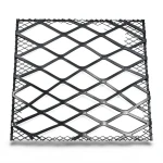 Hot Rolled Black Steel Expanded Metal Mesh Thickness 1.8 mm Width 2.44 M Length 4 M
