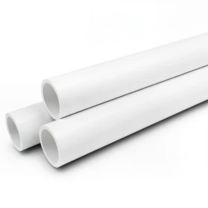 مواسير UPVC ضغط 4 بار قطر خارجي 200 مم سمك 4 مم لون أبيض