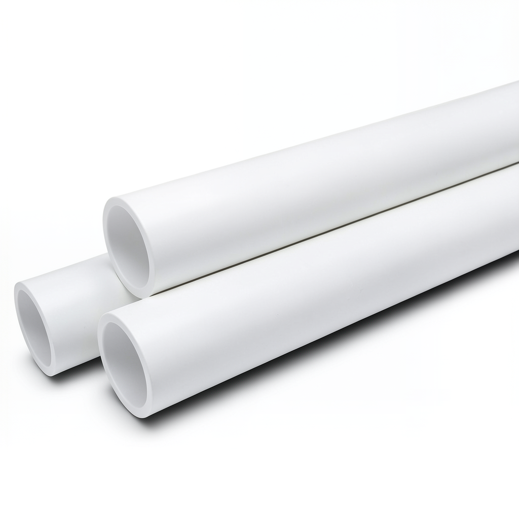 UPVC Pipes Nominal Pressure 4 Bar Outside Diameter 280 mm Thickness 5.5 mm White