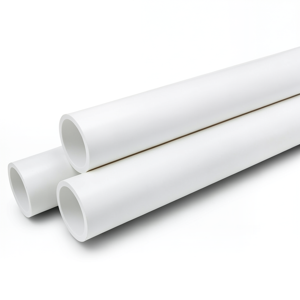 مواسير UPVC ضغط 4 بار قطر خارجي 315 مم سمك 6.2 مم لون أبيض