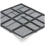 Hot Rolled Black Steel Expanded Metal Mesh Thickness 1.8 mm Width 2.44 m Length 6 m