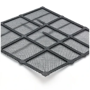 Hot Rolled Black Steel Expanded Metal Mesh Thickness 1.8 mm Width 2.44 m Length 6 m