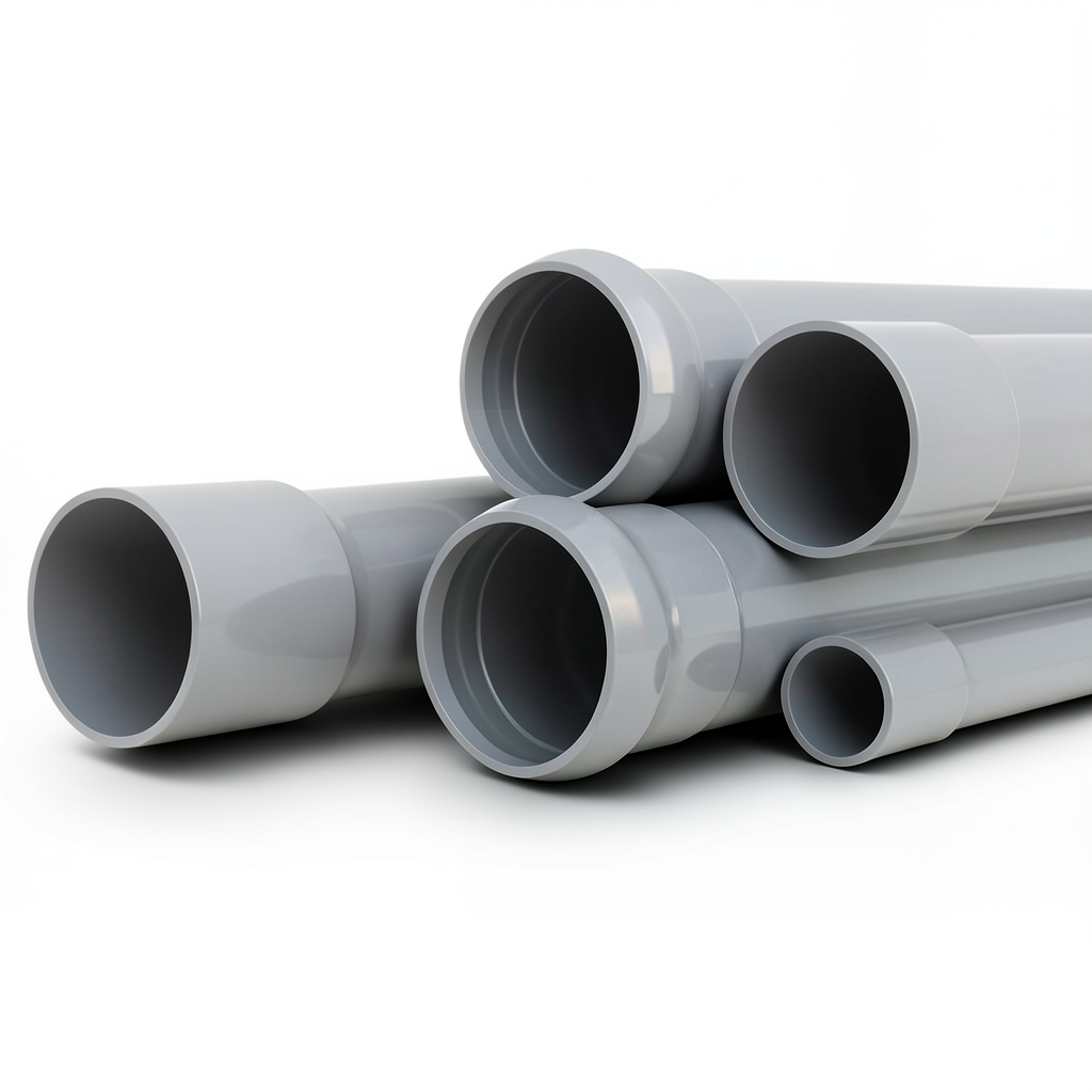 UPVC Pipes Nominal Pressure 16 Bar Outside Diameter 63 mm Thickness 4.7 mm Gray