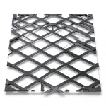 Bait Al Tatawor Hot Rolled Black Expanded Metal Mesh Tejari 2mm Thickness 2.44m x 4m