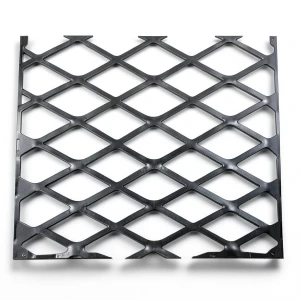 Hot Rolled Black Steel Expanded Metal Mesh Thickness 2 mm Width 2.44 m Length 5 m