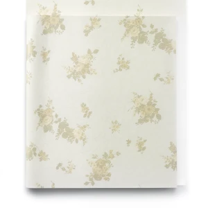 Italian Wallpaper Floral Design Light Beige, Size 10mx0.73m, Model 57121