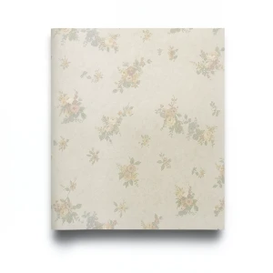 Italian Wallpaper Floral Design Beige Color, Size 10mx0.73m, Model 57124
