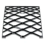 Hot Rolled Black Steel Expanded Metal Mesh Bahri 6 mm Thickness 1.22 m Width 6 m Length