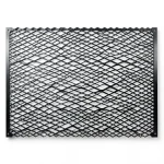 Hot Rolled Black Steel Expanded Metal Mesh Bahri Thickness 4.8 mm Width 1.22 m Length 7 m