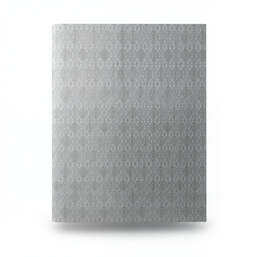 Italian Wallpaper Patterned Design Gray Color, Size 10mx1.06m, Model 82729